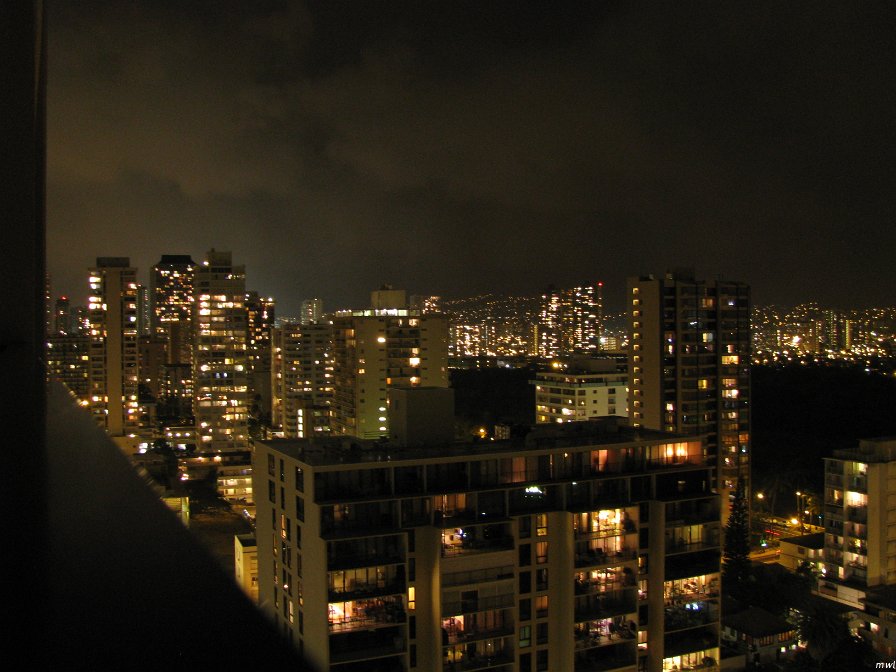 21ième étage du Waikiki Banyan