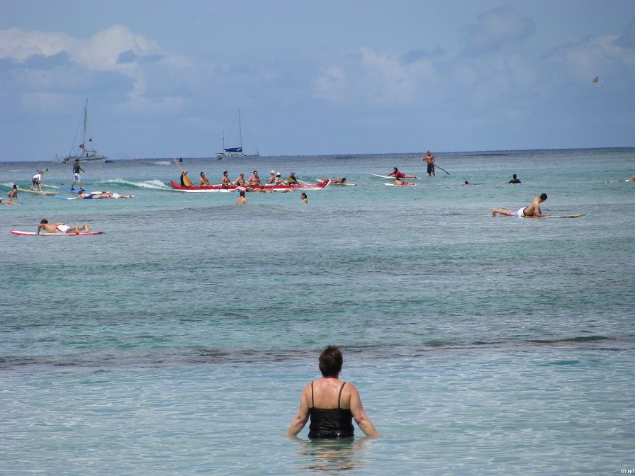 Plage de Waikiki