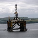 Dans le port de Invergordon