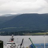 Dans le port de Invergordon