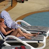 Sur le bateau dans le port de Cobh