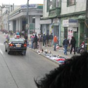 On traverse Valparaiso Voyage en Argentine et Chili.