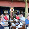 Diner dans le port de Phnom Penh