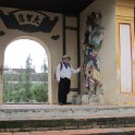 Pagode Thien Mu. Construite en 1601, elle est la plus vieille pagode de Hue.