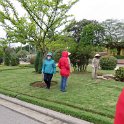 Jardin entre le Mausolée et la Pagode au Pilier Unique