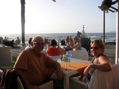 En bord de plage de Los Cristianos