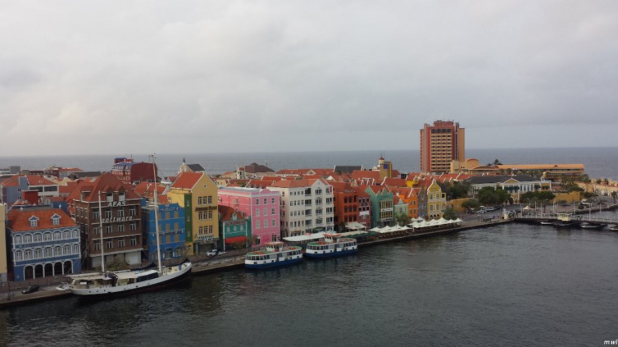 Port de Willemstad - capitale de Curaçao