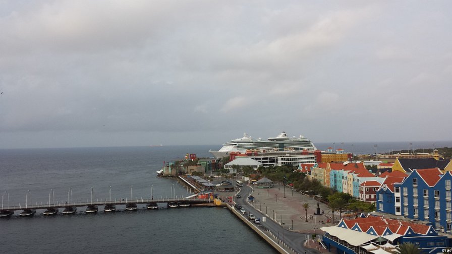 Port de Willemstad - capitale de Curaçao