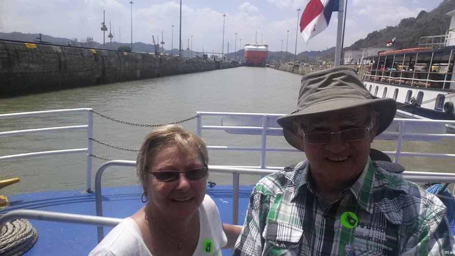 Notre bateau de croière pour les prochaines heures