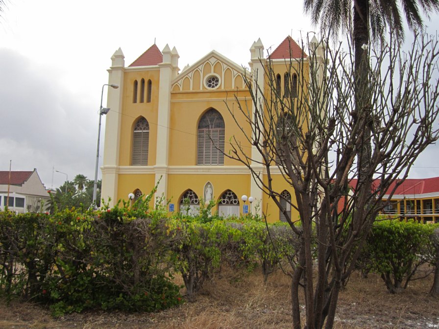 Marche dans Willemstad - Curaçao