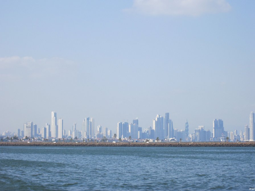 Dans le Pacifique près de Panama City