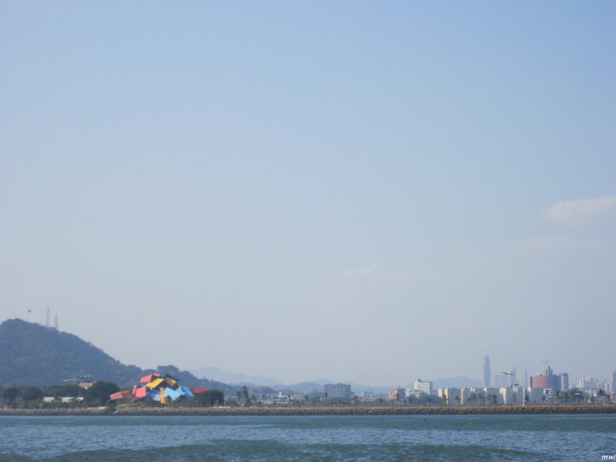 Dans le Pacifique près de Panama City