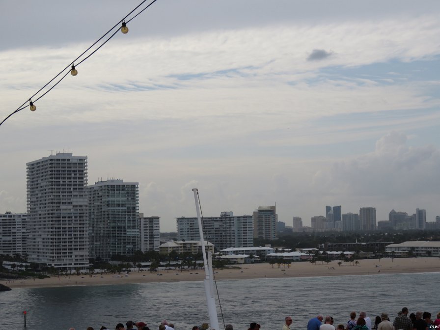 Départ de Fort Lauderdale