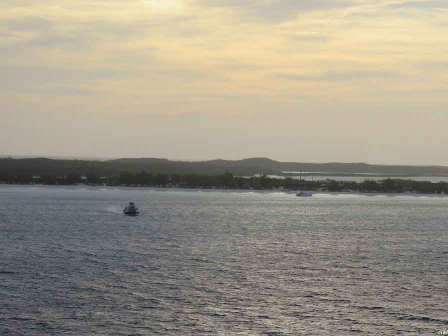 Transport du Zuiderdam vers l'ile