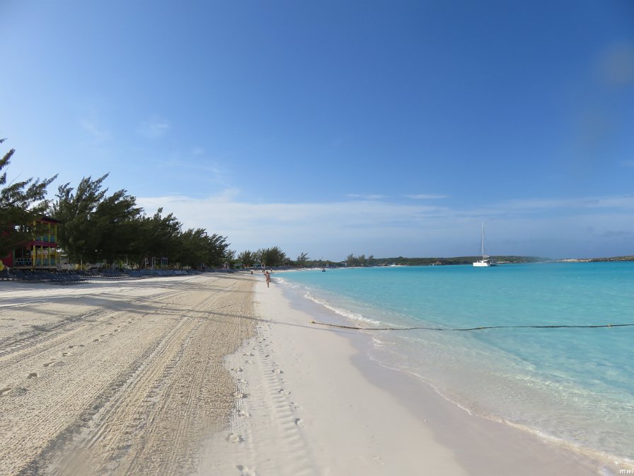 Journée sur la plage Half Moon Cay