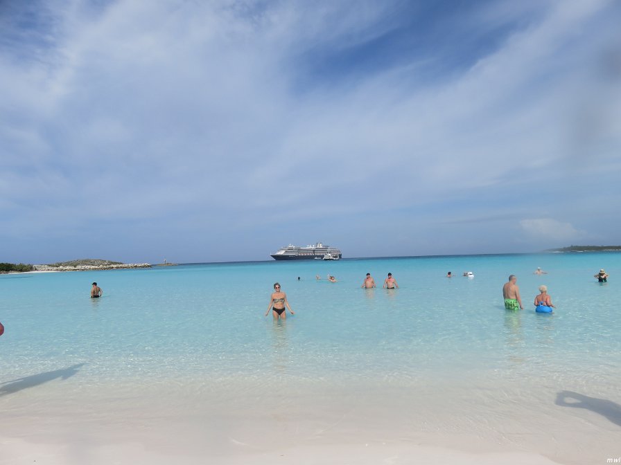 Journée sur la plage Half Moon Cay