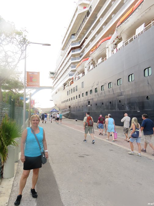 Marche dans Willemstad - Curaçao