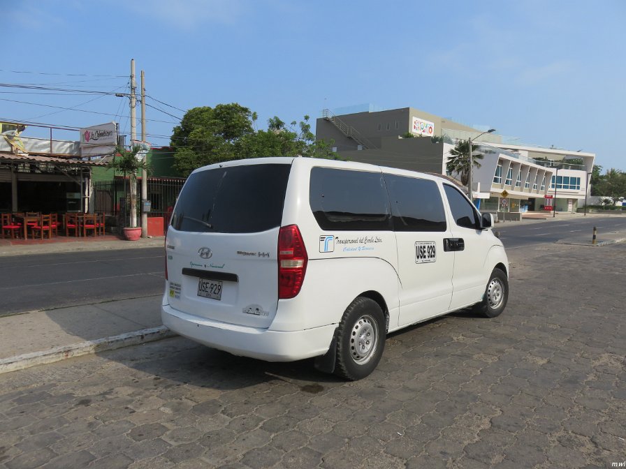 Notre taxi communautaire pour la visite