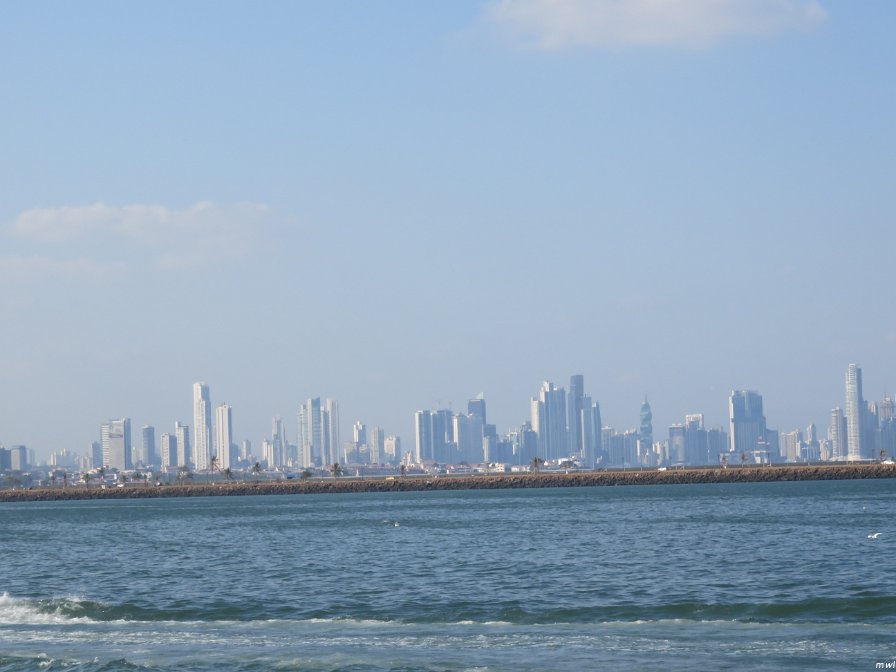 Dans le Pacifique près de Panama City