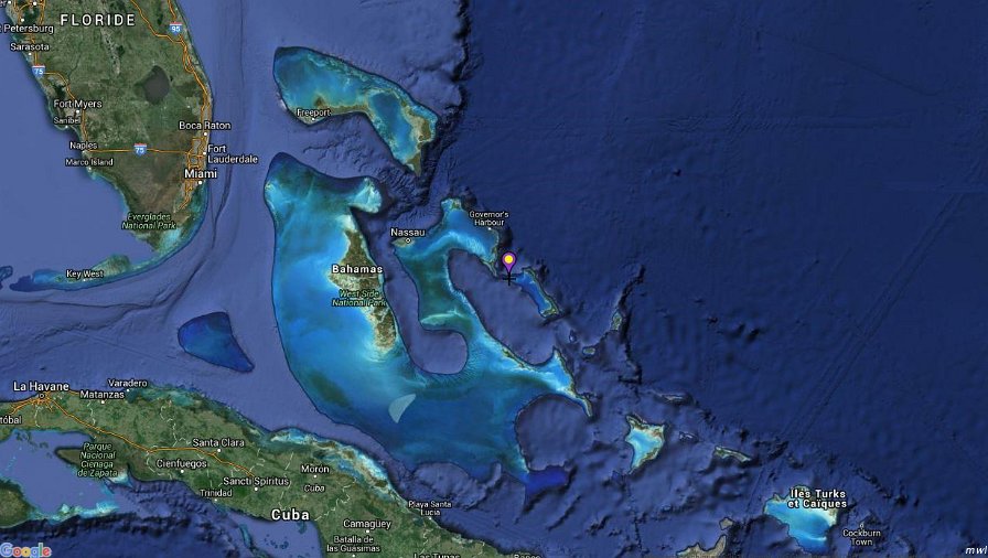 Half Moon Cay sur l'ile de Little San Salvador