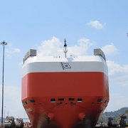 Visite du canal de Panama - On attend le bateau rouge