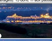 Arrivée du Jewel dans le port de Québec