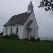 Chapelle presbytérienne de Port-au-Persil Port-au-Persil. Cette chapelle protestante a été construite en 1893 par John McLaren pour sa famille, car ils étaient les seuls protestants des environs.