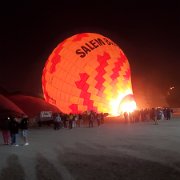 Prépartion de notre montgolfière