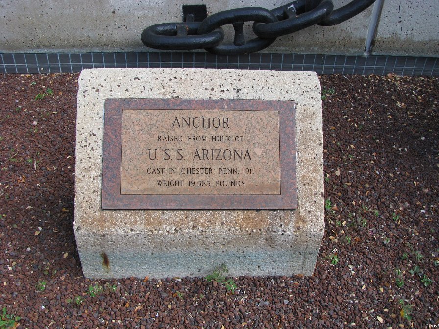 Visite USS Arizona dans le port Pearl Harbor