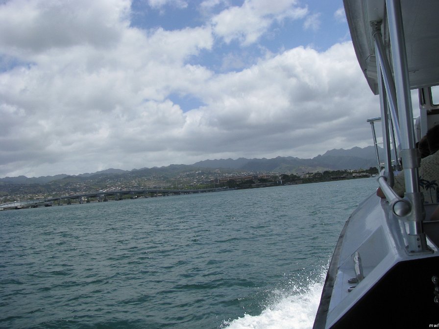 Visite USS Arizona dans le port Pearl Harbor