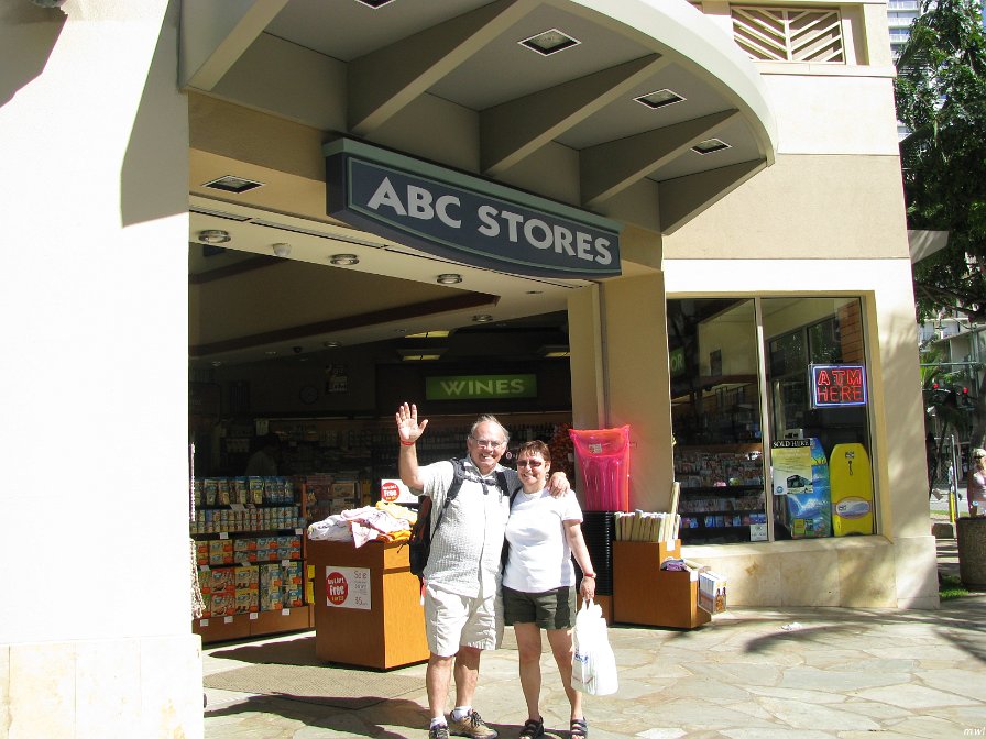 Marche le long du canal de Waikiki