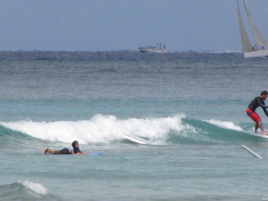 Plage de Waikiki