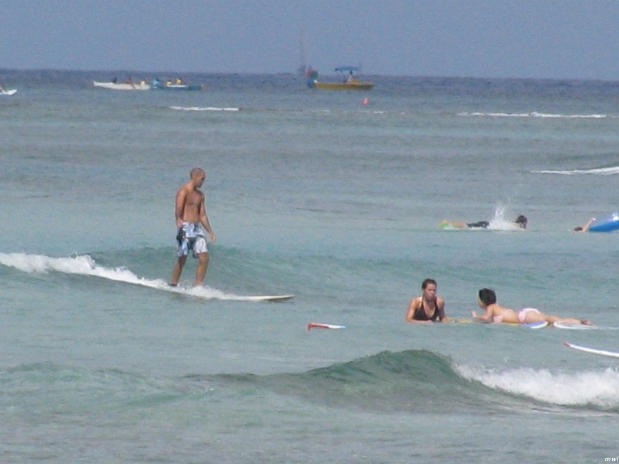 Plage de Waikiki
