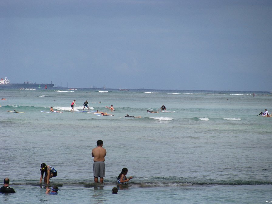 Plage de Waikiki