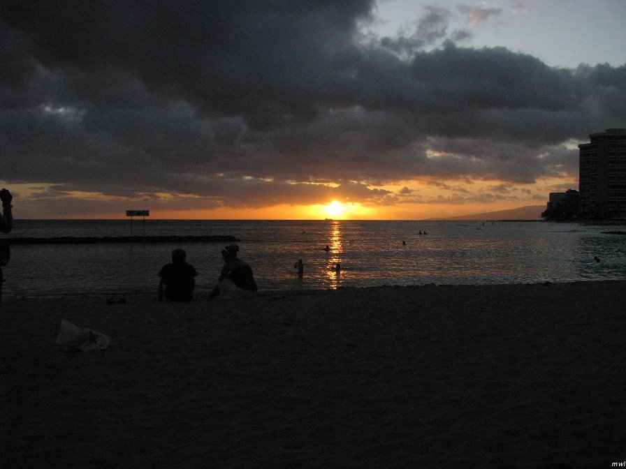 Plage de Waikiki