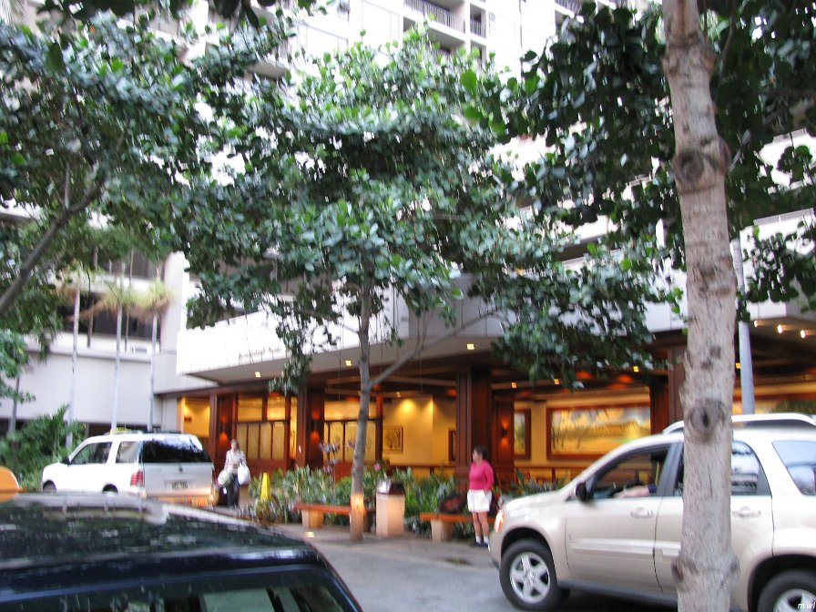 Devanture de Waikiki Banyan