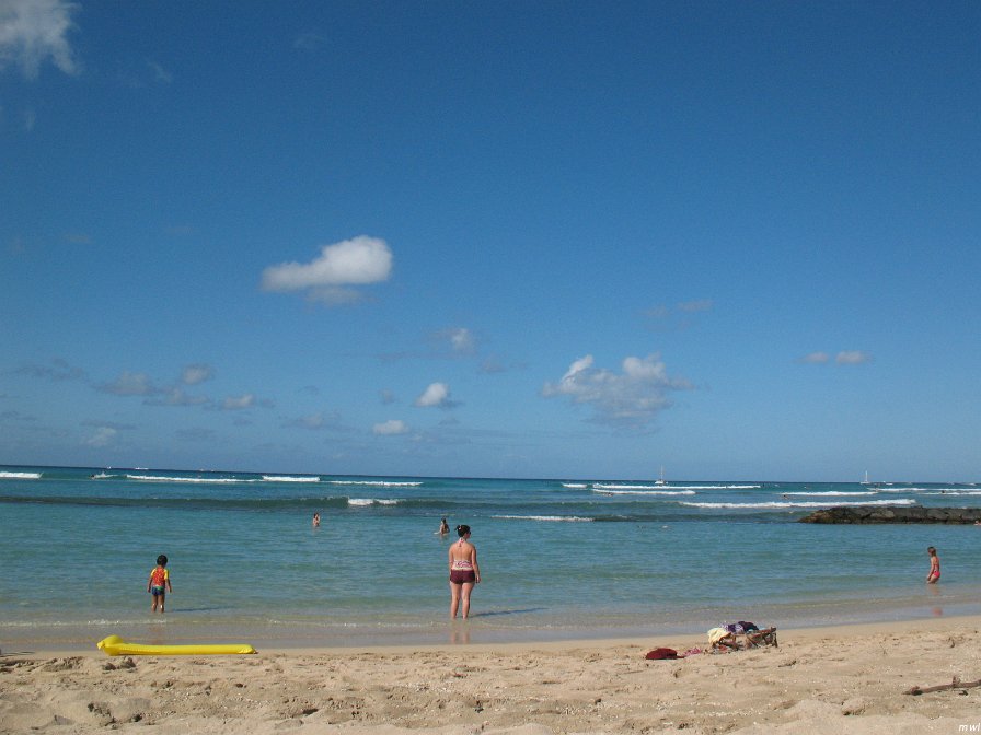 Plage de Waikiki