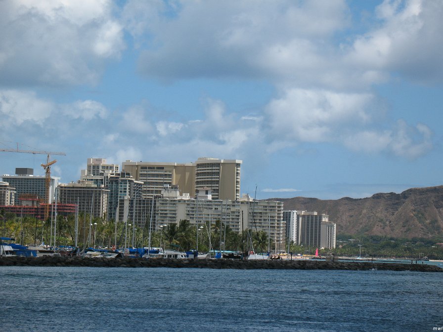 Ala Moana Beach Park - Centre ville de Honolulu