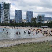 Ala Moana Beach Park - Centre ville de Honolulu