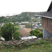 Vue de Honolulu à partir de sa haute ville