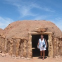 Habitations de la tribu indienne des Hualapai