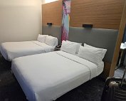 Coucher à l'aéroport pour un départ matinal